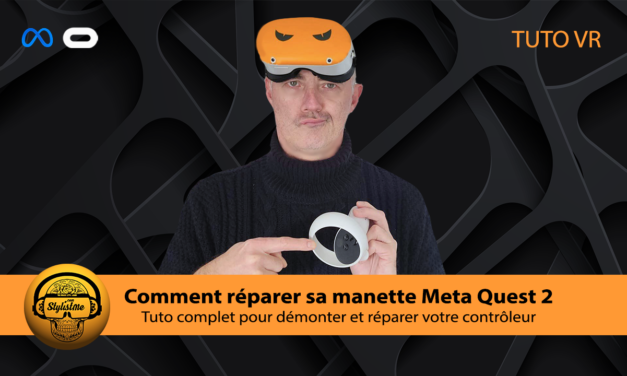 Réparer les manettes du Quest 2 le kit pour les joysticks