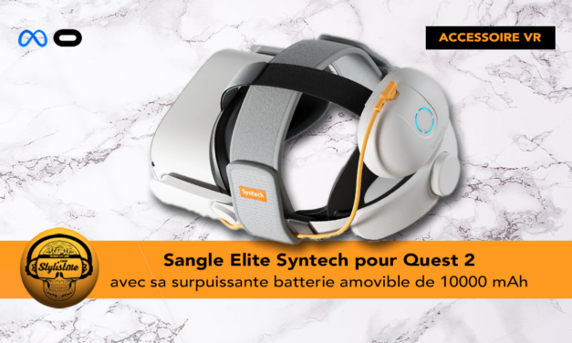 Sangle Syntech Quest 2 avec batterie amovible de 10000 mAh