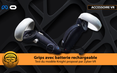 Grip manette Quest 2 KNIGHT avec batterie rechargeable de Zyber [test]