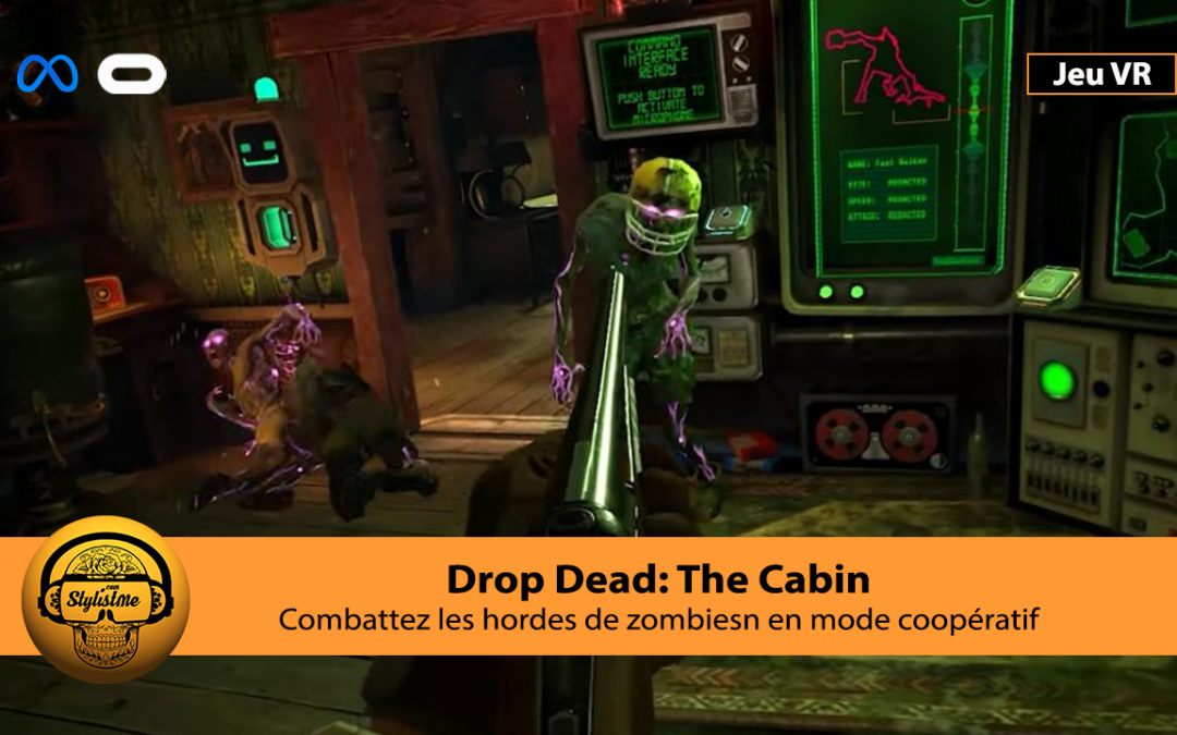 Drop Dead The Cabin jeu de combat contre des hordes de zombies en multijoueur