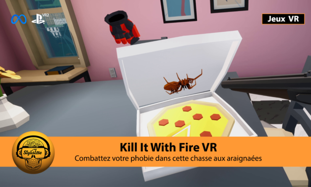 Kill It With Fire VR le jeu anti arachnophobie en réalité virtuelle