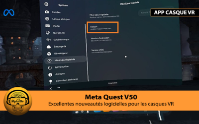 Meta Quest V50 la mise à jour qui annonce deux options puissantes au Quest 2