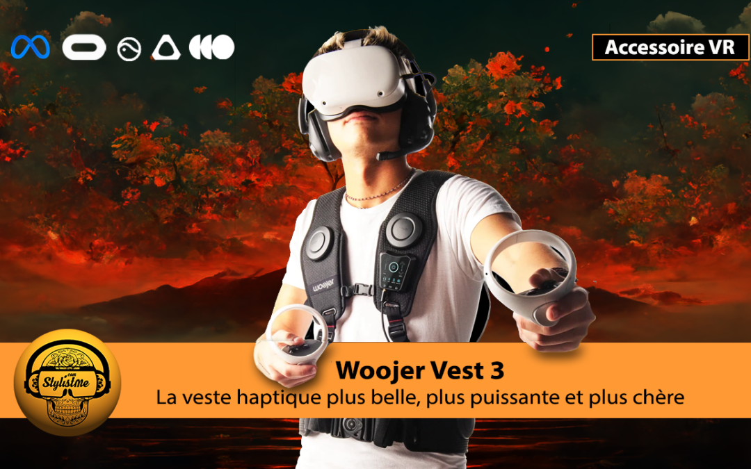 Promo Woojer Vest 3 le gilet qui transforme le son en retour haptique