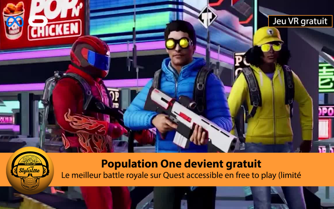 Population One gratuit sur Meta Quest en « free to play »  le 9 mars 2023