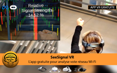 SeeSignal VR analysez les réseaux Wi-Fi avec votre Quest
