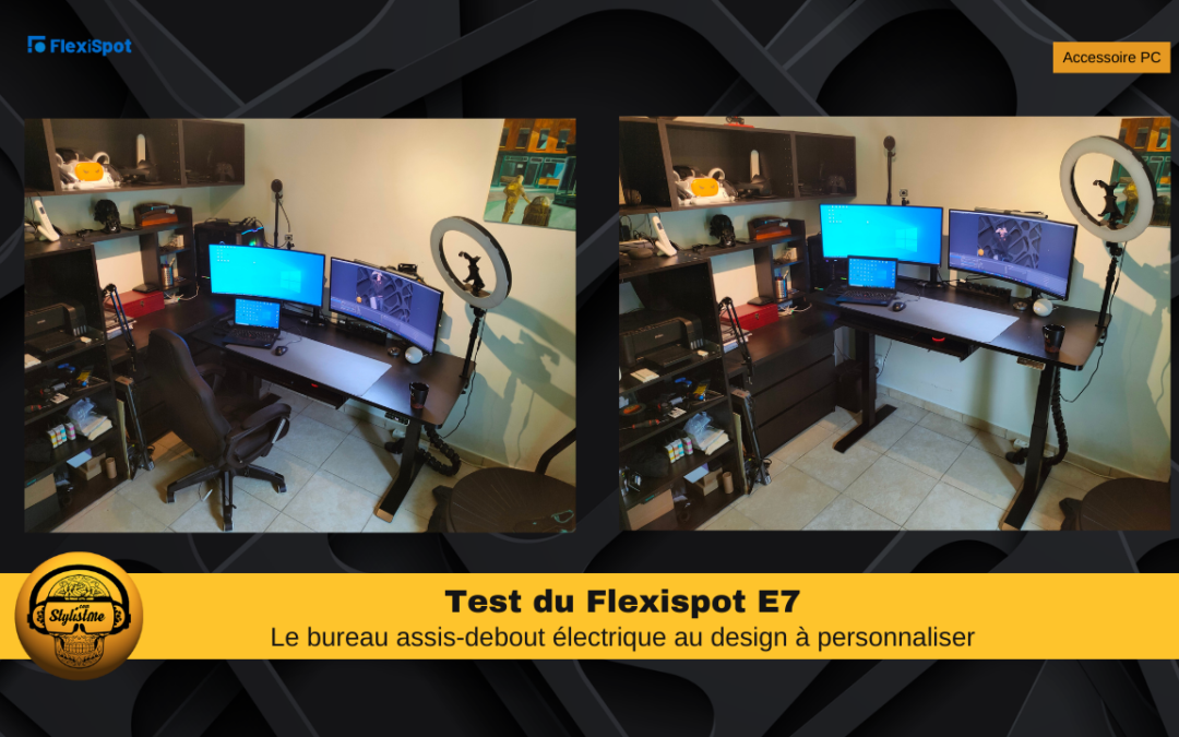 Flexispot E7 test avis du bureau assis debout électrique