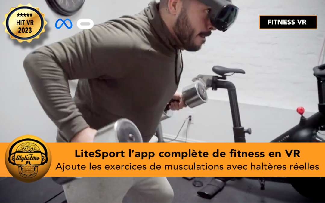 LiteSport le jeu de fitness VR ajoute l&rsquo;utilisation d&rsquo;haltères réelles
