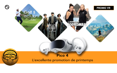 Pico 4 promo printemps : 4 jeux offerts pour ses nouveaux acheteurs