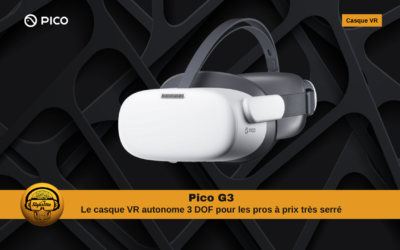 Pico G3 casque de réalité virtuelle autonome pro à tout petit prix