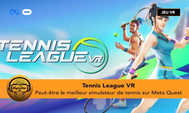 Tennis League VR simulateur de tennis solo ou multijoueur