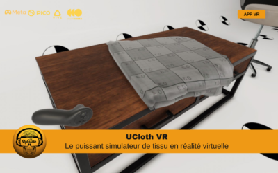 UCloth VR un simulateur de tissu en réalité virtuelle ?