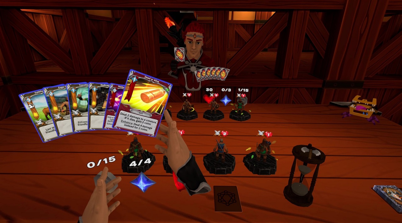 Cards et Tankards JCC en VR