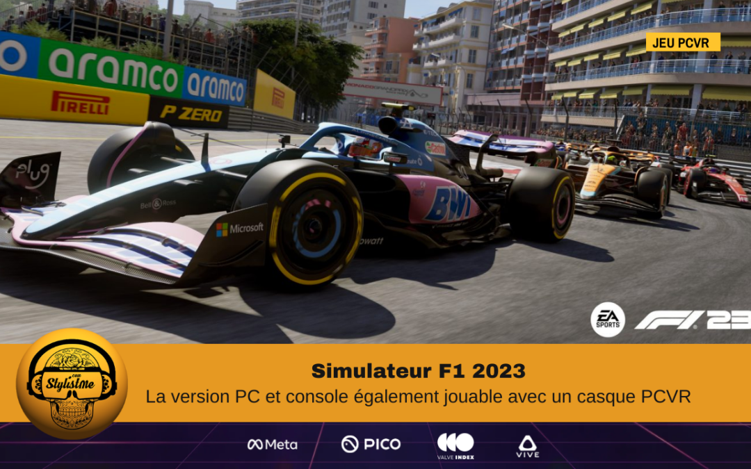 F1 23 VR confirmation de l&rsquo;adaptation en réalité virtuelle
