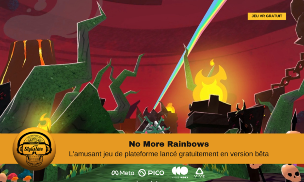 No More Rainbows jeu de plateforme gratuit Quest et PCVR