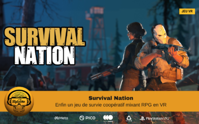 Survival Nation VR jeu de survie RPG coopératif dans un monde ouvert