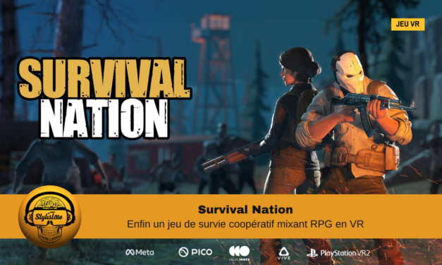 Survival Nation VR jeu de survie RPG coopératif dans un monde ouvert