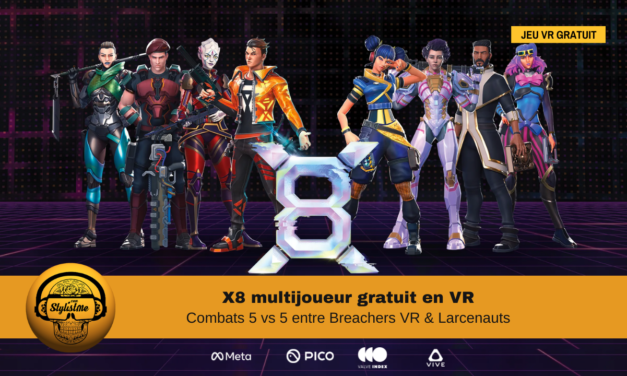 X8 VR combat multijoueur 5 vs 5 gratuit du studio Thirdverse