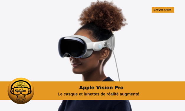 Apple Vision Pro le nouveau casque lunettes de réalité augmentée