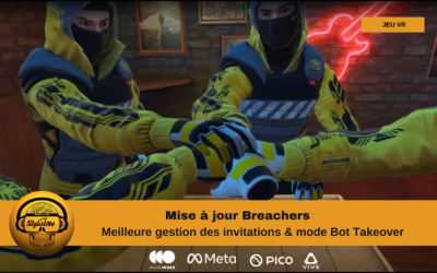 Breachers la mise à jour qui améliore les invitations pour jouer en équipe