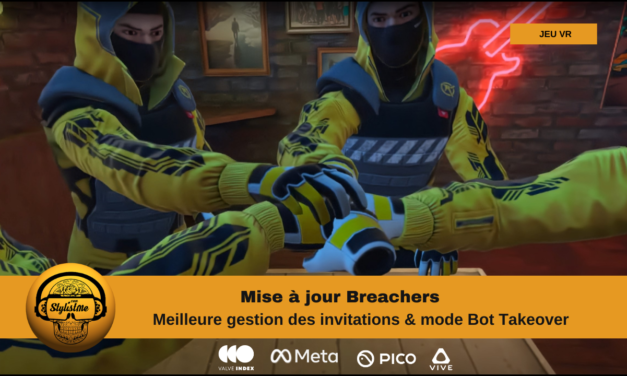 Breachers la mise à jour qui améliore les invitations pour jouer en équipe