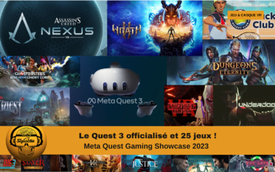 Meta Quest Gaming 2023 tous les nouveaux jeux annoncés sur Quest
