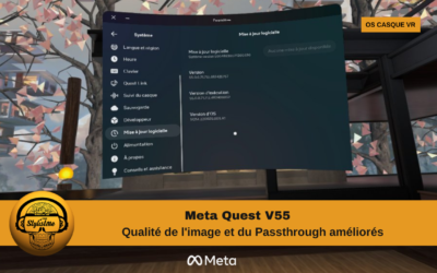 Quest V55 Meta Quest 2 et Pro améliorent vraiment les casques