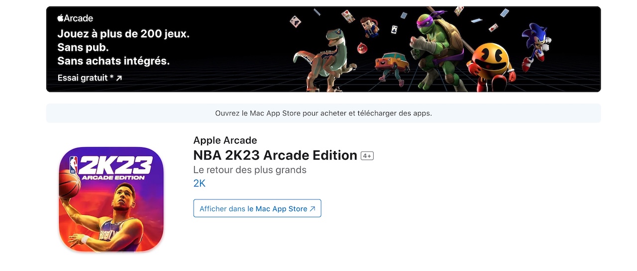 NBA 2K23 Apple Vision Pro
