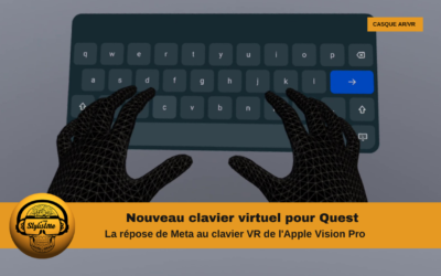 Nouveau clavier virtuel pour casques Meta Quest