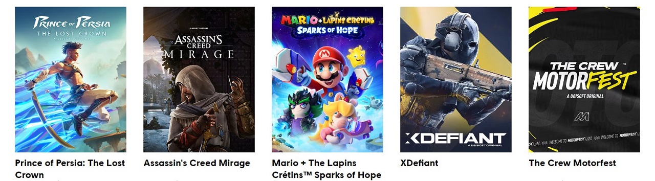 Nouveautés Ubisoft Foward 2023