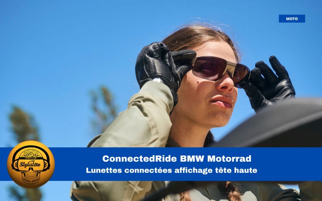 ConnectedRide les lunettes connectés BMW pour les motards