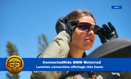 ConnectedRide les lunettes connectés BMW pour les motards