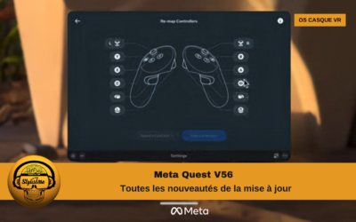 Quest V56 pour Meta Quest 2, Pro et le prochain Meta Quest 3