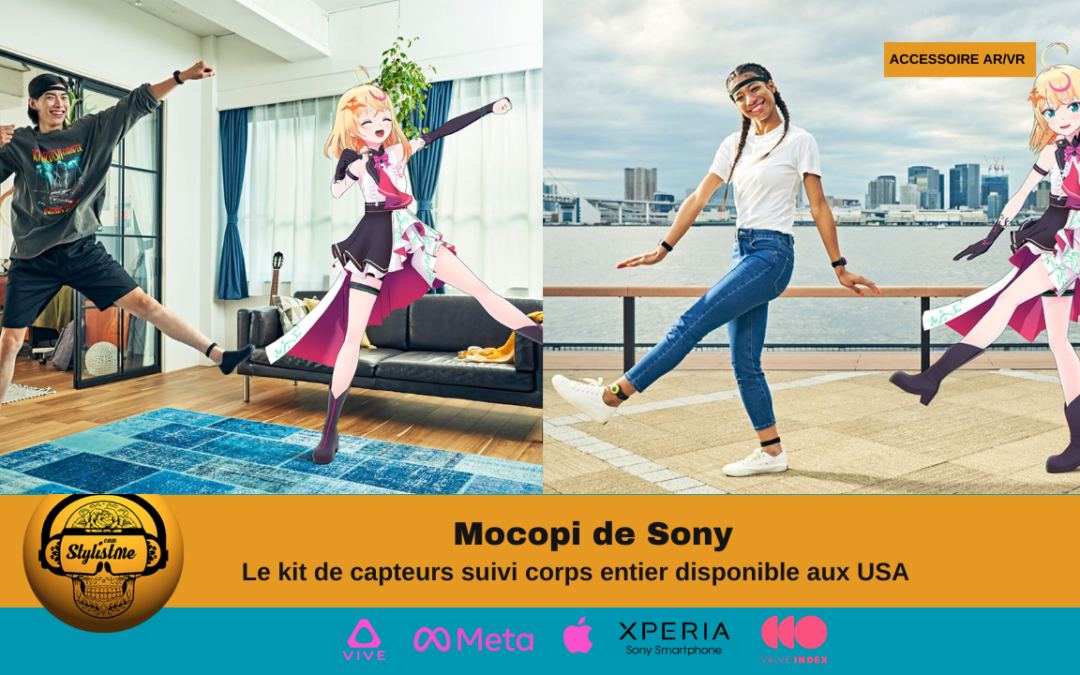 Sony Mocopi compatible avec Quest pour suivi corps entier en VR