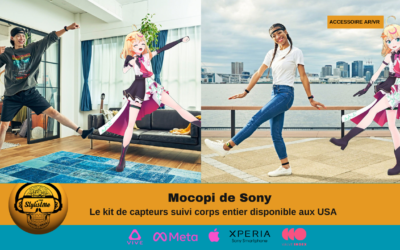Sony Mocopi compatible avec Quest pour suivi corps entier en VR