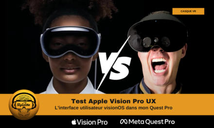 Test de l’UX de l’Apple Vision Pro avec mon Meta Quest Pro