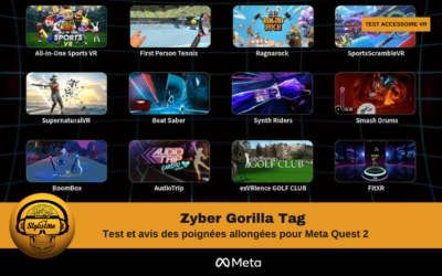 ZyberVR Gorilla Tag test des rallonges pour manettes Quest 2