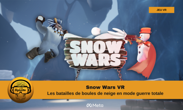 Snow Wars la bataille de boules de neige en réalité virtuelle