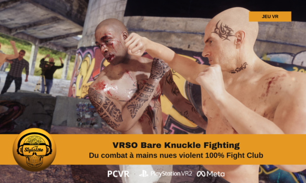 VRSO Bare Knuckle Fighting simulateur de combat à mains nues