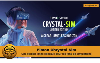 Pimax Crystal Sim le casque PCVR édition spéciale Simulation
