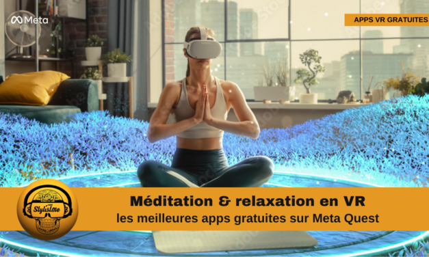 Apps de méditation et de relaxation gratuites en réalité virtuelle