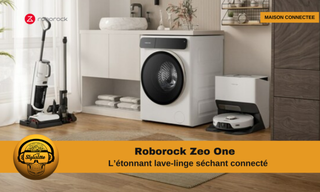 Roborock Zeo One lave-linge connecté innovant