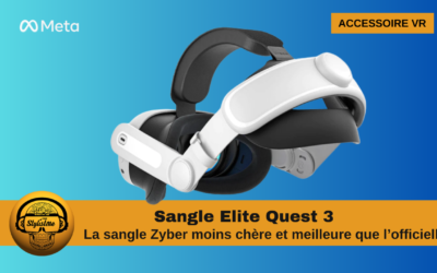 Sangle Elite Zyber Quest 3 un prix vraiment abordable pour améliorer son casque