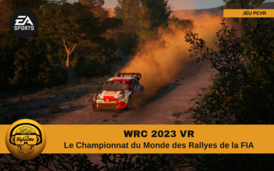 WRC 2023 arrive en novembre et annonce un portage VR sur Steam