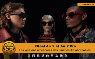 XReal Air 2 l’écran géant de 305″ sur votre nez
