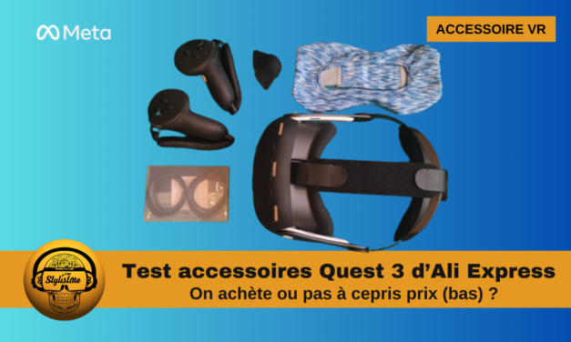 Test de 8 accessoires Quest 3 Ali Express pour le prix d’un chez Meta