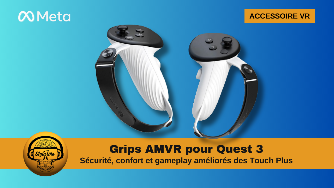 Grips AMVR Quest 3 sangle