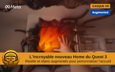 L’incroyable nouveau Home interactif personnalisable du Quest 3