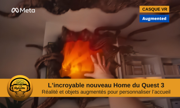 L’incroyable nouveau Home interactif personnalisable du Quest 3