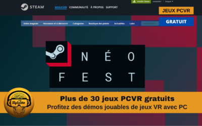Jeux PCVR gratuits pendant le Steam Neo Fest 2023