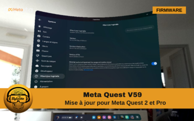 Quest V59 , version V59 PTC : les nouveautés pour Quest 2, Pro et 3